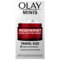Olay Micro-Sculpting Cream, Regenerist, Advanced Anti-Aging, Moisturize, Trial Size - 14 Gram 