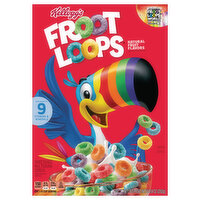 Froot Loops Cereal, Natural Fruit Flavors - 8.9 Ounce 