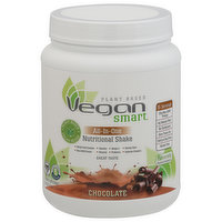 Vegan Smart Nutritional Shake, Chocolate, All-In-One - 24.3 Ounce 