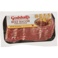 Godshall's Beef Bacon, Real Wood Smoked - 10 Ounce 