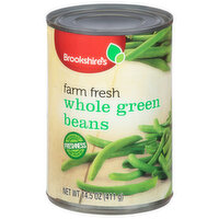 Brookshire's Farm Fresh Whole Green Beans - 14.5 Ounce 