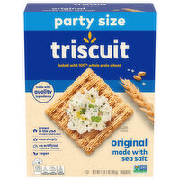 Triscuit Crackers, Original, Party Size - 17 Ounce 