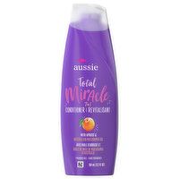 Aussie Conditioner, 7 in 1, with Apricot & Australian Macadamia Oil, Total Miracle - 12.1 Fluid ounce