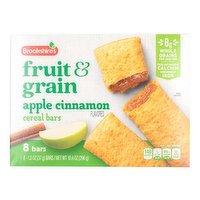 Brookshire's Fruit & Grain Apple Cinnamon Cereal Bars 8ct - 10.4 Ounce 