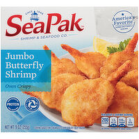 SeaPak Jumbo Butterfly Shrimp - 9 Ounce 