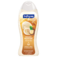 Softsoap Body Wash, Moisturizing, Buttery Shea & Almond Oil, Creamy Moisture - 20 Fluid ounce 