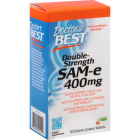 Doctors Best SAM-e, Double Strength, 400 mg, Enteric Coated Tablets - 30 Each