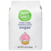 That's Smart! Sugar, Pure Cane, Granulated - 4 Pound 