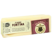 Sartori Cheese, Fontina, Classic - 5 Ounce