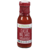 Primal Kitchen BBQ Sauce, Organic & Unsweetened, Classic - 8.5 Ounce 