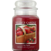 Village Candle Candle, Crisp Apple, Premium Jar