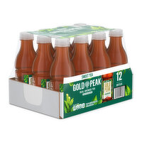 Gold Peak Sweet Tea, Real Brewed, 12 Pack - 12 Each 