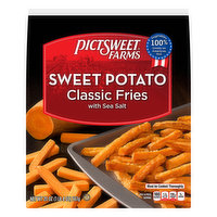 Pictsweet Farms Sweet Potato Straight Cut Fries with Sea Salt - 20 Ounce 