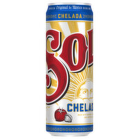 Sol Beer, Chelada - 24 Fluid ounce 