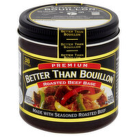 Better Than Bouillon Roasted Beef Base, Premium - 8 Ounce 