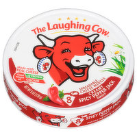 The Laughing Cow Spicy Pepper Jack Cheese Spread - 8 Each 