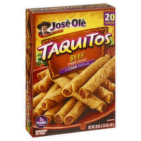 Jose Ole Taquitos, Beef - 20 Each