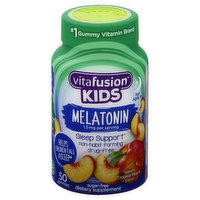 Vitafusion Melatonin, Gummies, Tropical Peach, Kids - 50 Each 