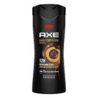 AXE Body Wash, Dark Chocolate, Dark Temptation, 12H, Refreshing Scent