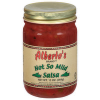 Alberto's Salsa, Not So Mild - 13 Ounce 