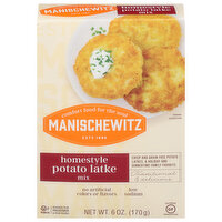 Manischewitz Mix, Potato Latke, Homestyle - 6 Ounce 