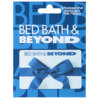 Bed Bath & Beyond Gift Card, $15 - $500 - 1 Each 