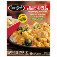 Stouffer's Pasta Bake, Cheesy Chicken & Broccoli, Family Size - 40 Ounce 