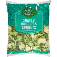 Basket & Bushel Brussels Sprouts, Shaved - 10 Ounce 