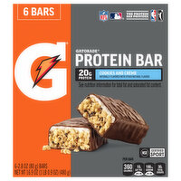Gatorade Protein Bars, Cookies and Creme - 6 Each 