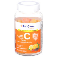 TopCare Vitamin C, Adult Gummies, Assorted, 750 mg - 42 Each 