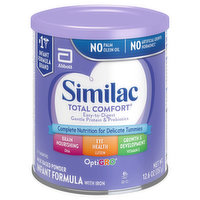 Similac Infant Formula, Milk-Based Powder, OptiGro, 0-12 Months - 12.6 Ounce 