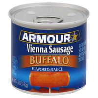 Armour Sausage, Vienna, Buffalo - 4.6 Ounce 