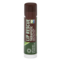 Desert Essence Lip Rescue, with Tea Tree Oil, Therapeutic - 0.15 Ounce