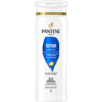 Pantene Shampoo + Conditioner, 2 in 1, Repair & Protect - 12 Fluid ounce 