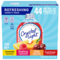 Crystal Light Drink Mix, Variety Pack - 44 Each 