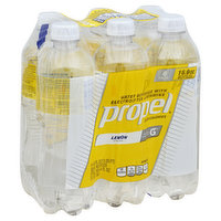Propel Water Beverage, with Electrolytes & Vitamins, Lemon, 6 Pack - 6 Each 