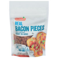 Brookshire's Bacon Pieces, Real - 2.8 Ounce 