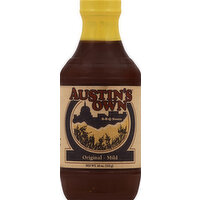 Austins Own B-B-Q Sauce, Original - Mild - 18 Ounce 