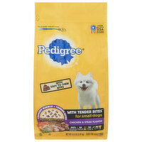 Pedigree Food for Dogs, Crunchy Kibble + Tender Bites, Chicken & Steak Flavor, Adult