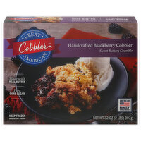 Great American Cobbler Sweet Buttery Crumble, Handcrafted Blackberry Cobbler - 32 Ounce 