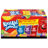 Kool-Aid Flavored Drink, Assorted, Variety Pack - 30 Each 