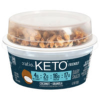 Ratio Dairy Snack, Coconut + Granola - 4.7 Ounce 