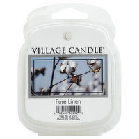 Village Candle Wax Melt, Fragranced, Pure Linen