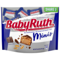 Baby Ruth Candy Bars, Minis, Share Pack - 9.6 Ounce 