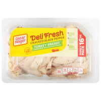 Oscar Mayer Turkey Breast, Cracked Black Pepper, Family Pack