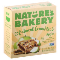 Nature's Bakery Oatmeal Crumble, Apple, 6 Pack - 6 Each 