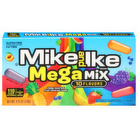 Mike and Ike Candy, Assorted, Mega Mix, Chewy - 4.25 Ounce 