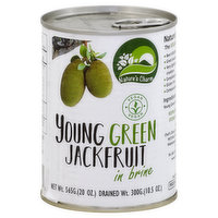 Nature's Charm Jackfruit, Young Green, in Brine - 20 Ounce 