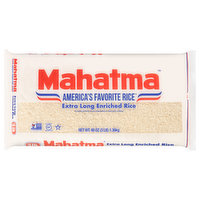 Mahatma Extra Long Grain Enriched Rice - 3 Pound