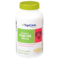 TopCare Fish Oil, Omega-3, 1200 mg, Softgels